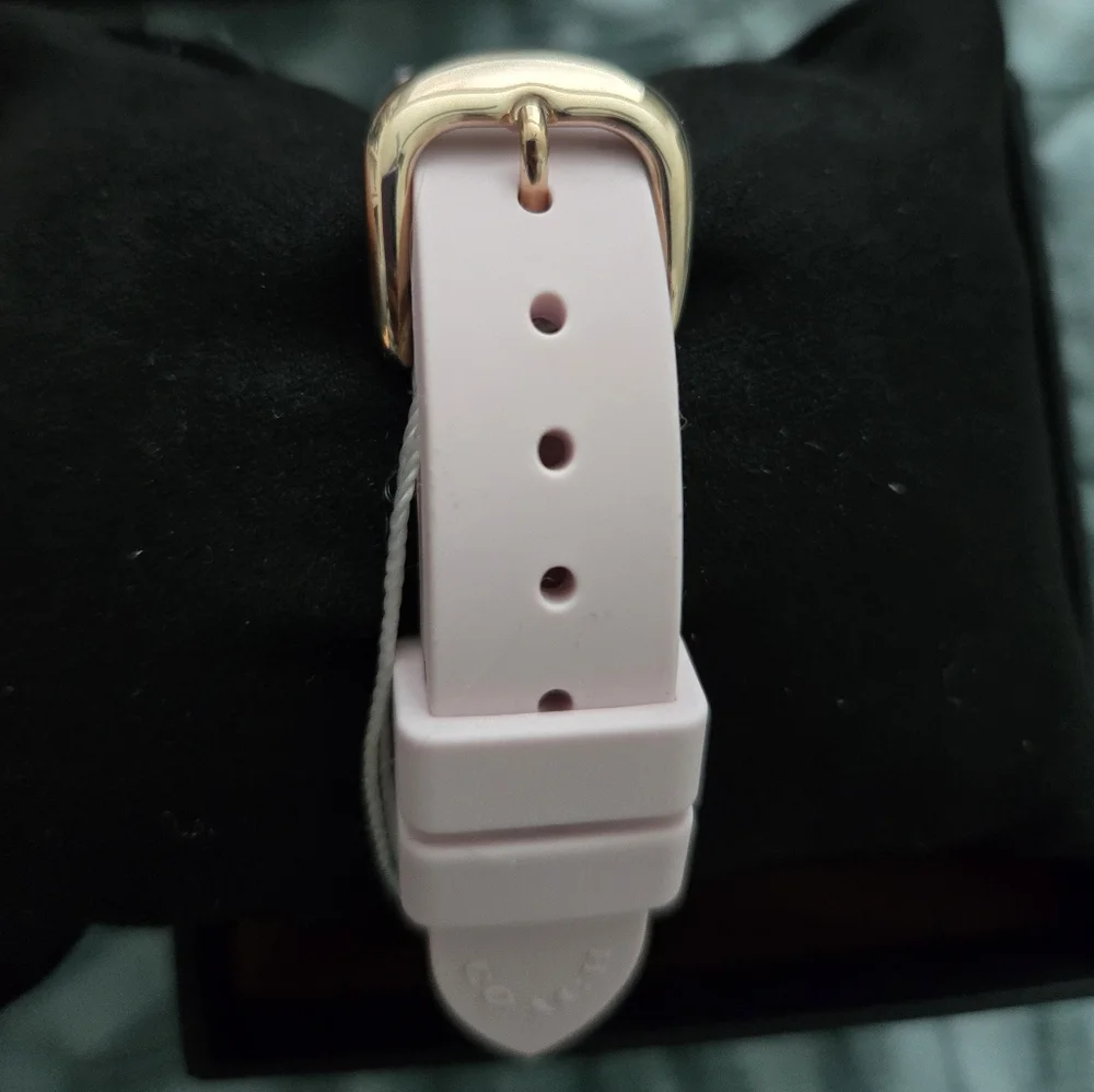 Coach Pink and Gold Women's Watch - Picture 7 of 11